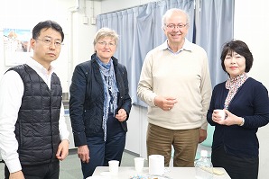 2016年4月1日　G&uuml;nter Haufe教授 Farewell Party