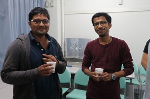 2016年5月17日　Punna Nagenderさん wellcome party