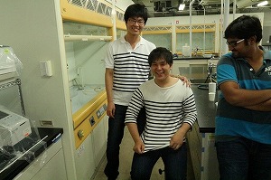 2016年7月12日　Helen Chachignonさん　welcome party