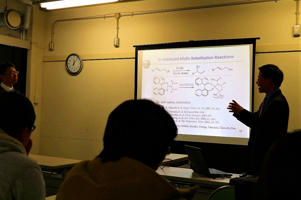 2016年12月16日　Shu-Li You教授の講演会